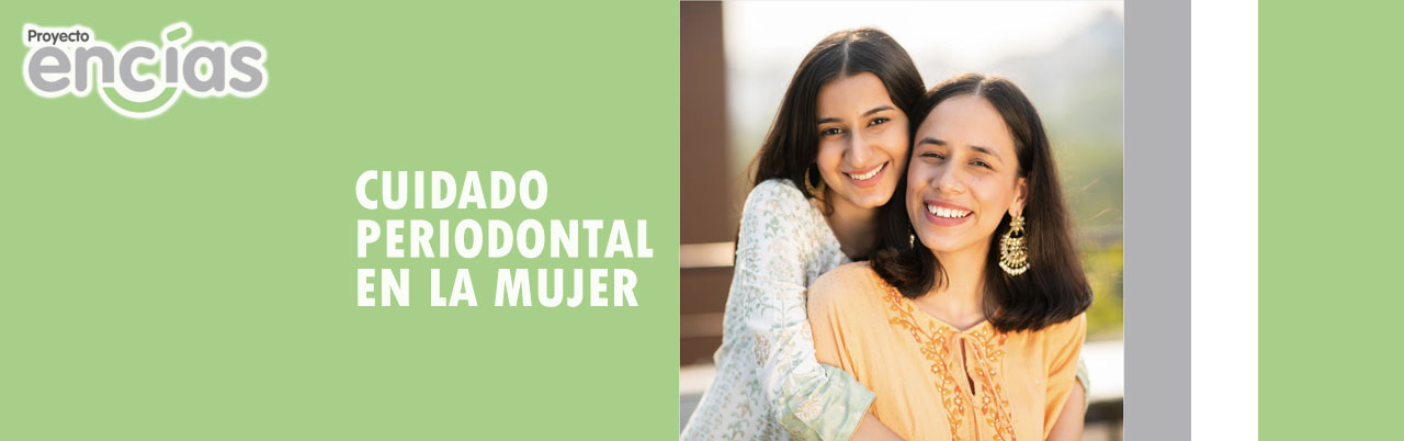 Cuidado periodontal tratamiento en la mujer